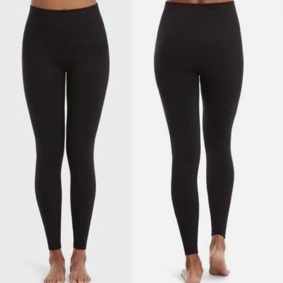 Spanx Look At Me now Seamless Leggings Very Black Size Small - Picture 5 of 6